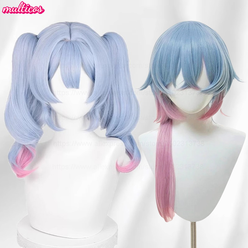 Anime Cosplay Miku - Miku coelho buraco cosplay peruca 45cm