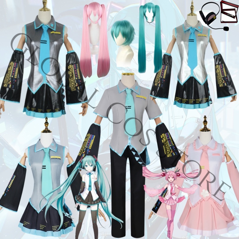 Anime Cosplay Miku - Fantasia de Cosplay Virtual Miku Singer,