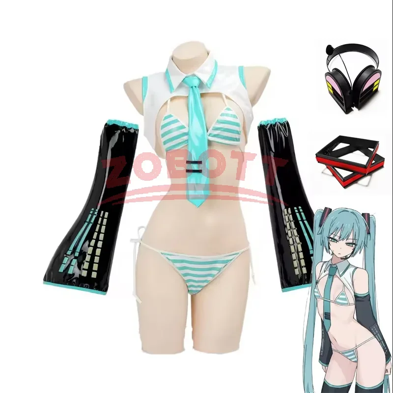 Anime Cosplay Miku - Fantasia de Cosplay Anime Miku, Traje