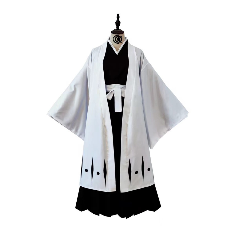 Anime Cosplay Bleach - Conjunto de Cosplay Ichimaru Gin Bleach