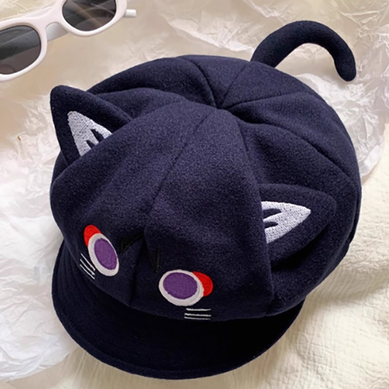 Anime Cosplay Cat - Jogo Genshin Impact Scaramouche Cosplay de