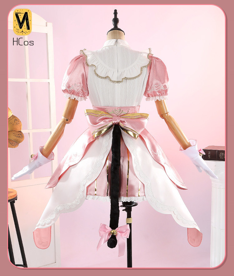 Anime Cosplay Cat - Fantasia Cosplay Artesanal: Traje Completo de