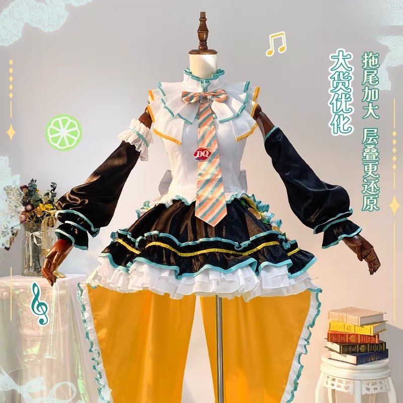 Fantasia de Cosplay Hatsune Mi - Anime Cosplay Miku avaliação e preço