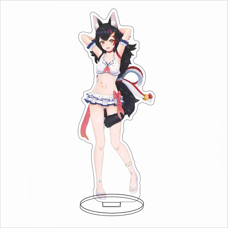 16CM Anime Hololive Shirakami  - Anime Cosplay Com avaliação e preço