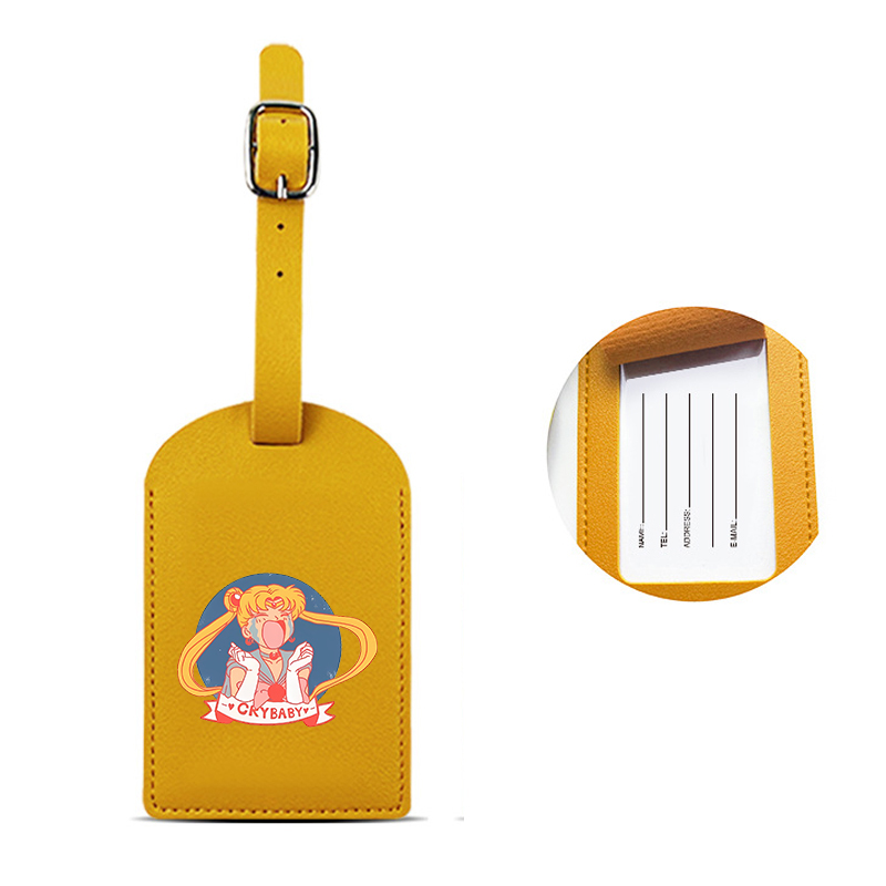 Etiqueta de Bagagem Sailor Moo - Anime Cosplay Girl Name avaliação e preço