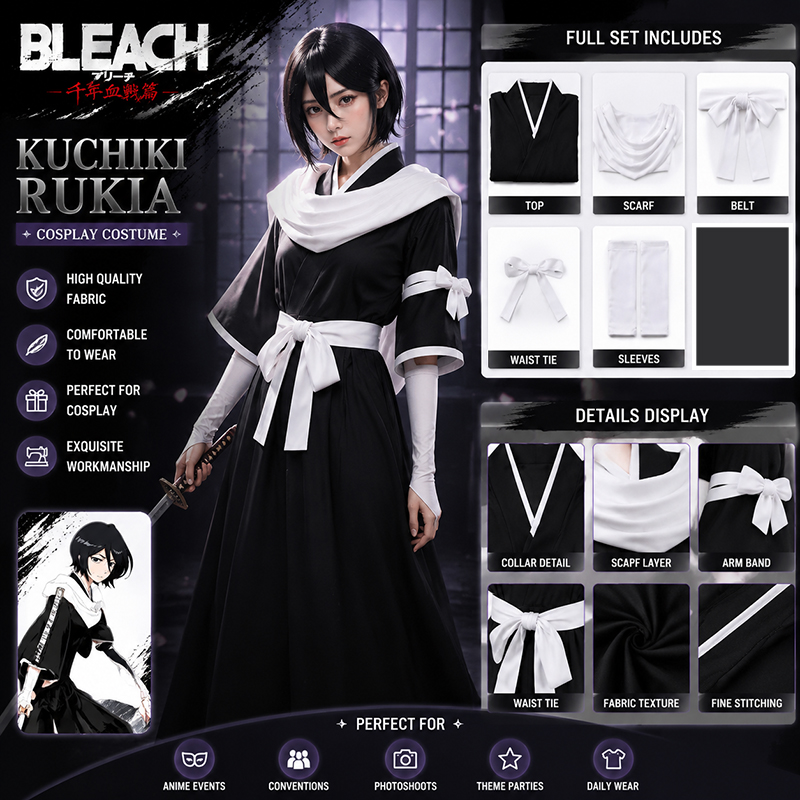 Anime BLEACH: Thousand-Year Bl - Anime Cosplay Bleach avaliação e preço