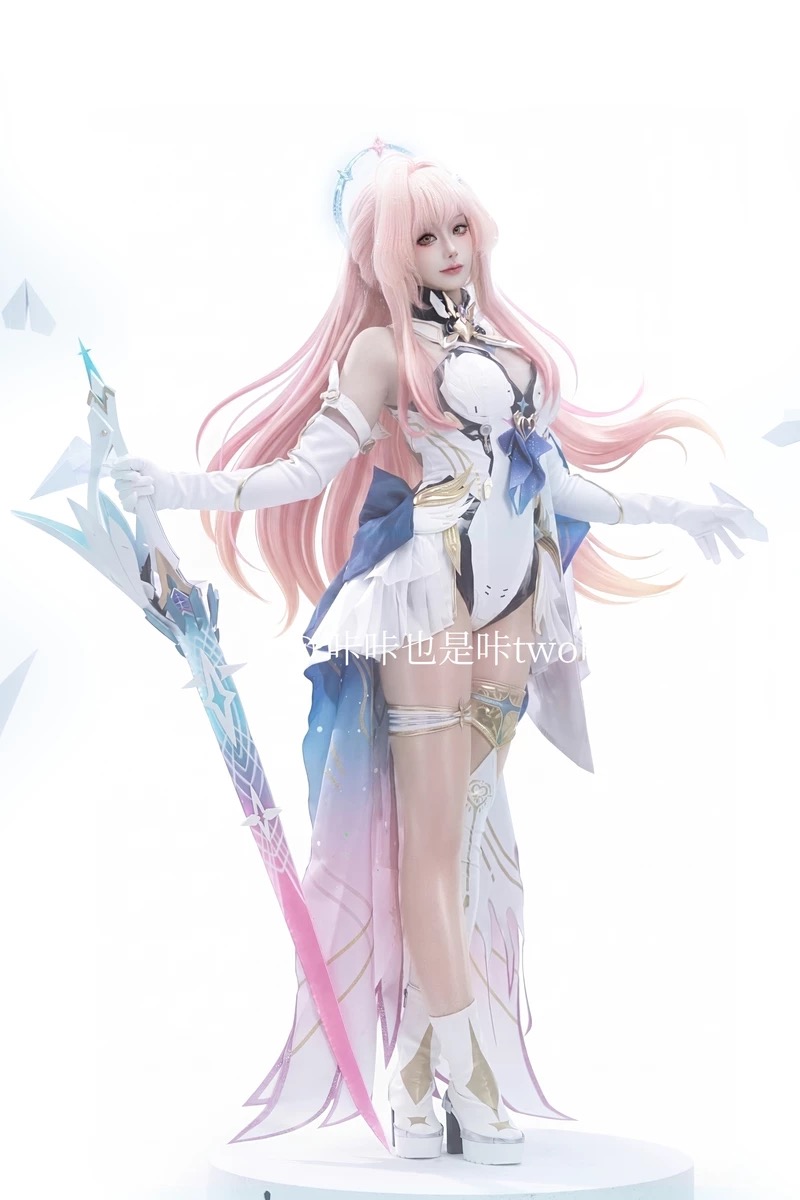 Fantasia de Cosplay Aemeath Wu - Anime Cosplay Outfit Girl avaliação e preço