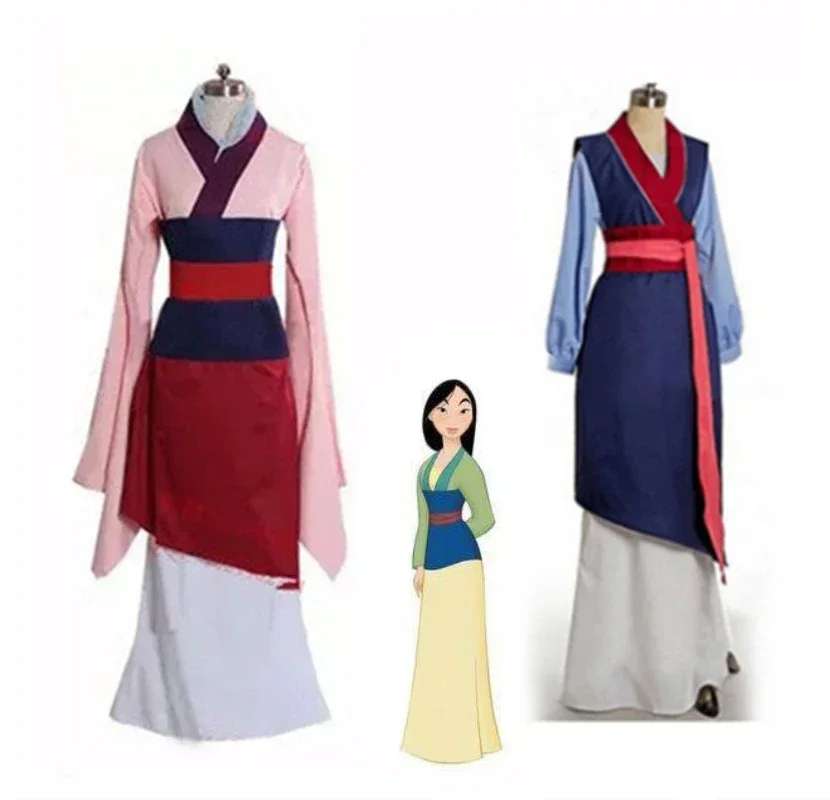 Novo Vestido de Hua Mulan do F - Anime Cosplay For Girls avaliação e preço