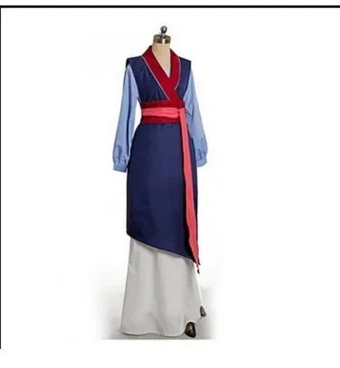 Novo Vestido de Hua Mulan do F - Anime Cosplay For Girls avaliação e preço