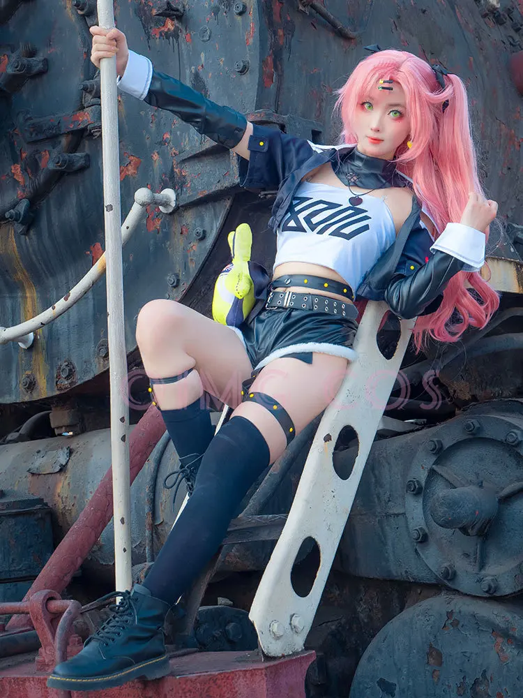 Fantasia de Cosplay Nicole Dem - Anime Cosplay Wigs avaliação e preço