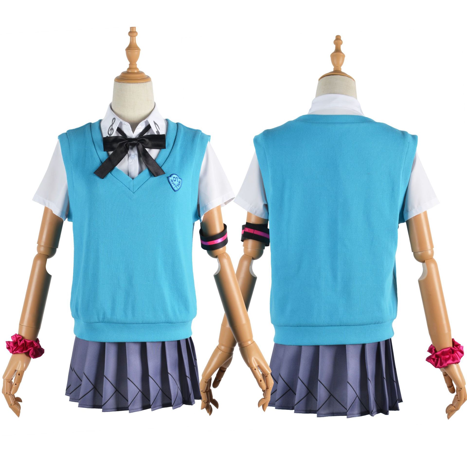Roupa de cosplay de ídolo virt - Anime Cosplay Miku avaliação e preço