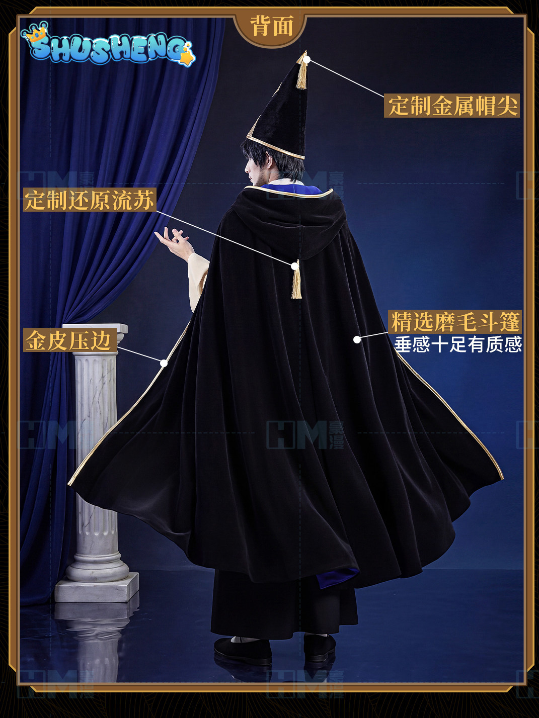 Em estoque: Chapéu de Bruxa At - Anime Cosplay Wigs avaliação e preço