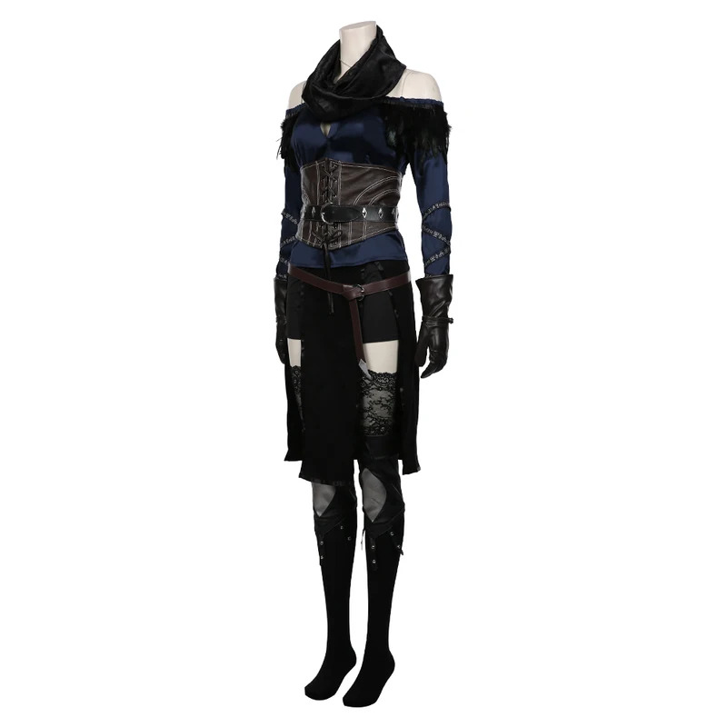 Yennefer cosplay fantasia traj - Anime Cosplay Outfit Girl avaliação e preço