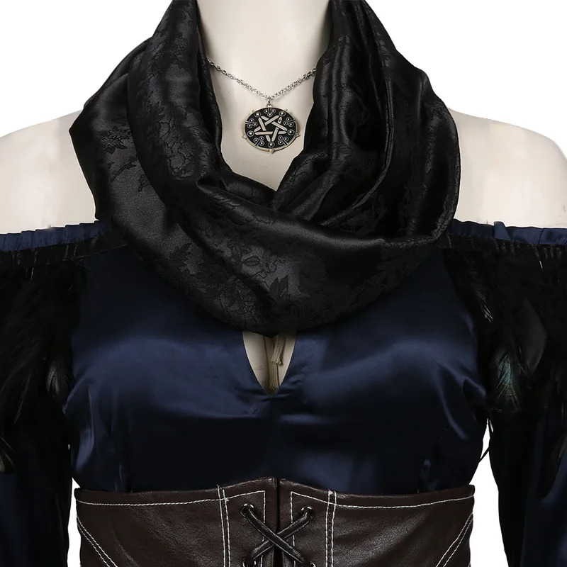 Yennefer cosplay fantasia traj - Anime Cosplay Outfit Girl avaliação e preço