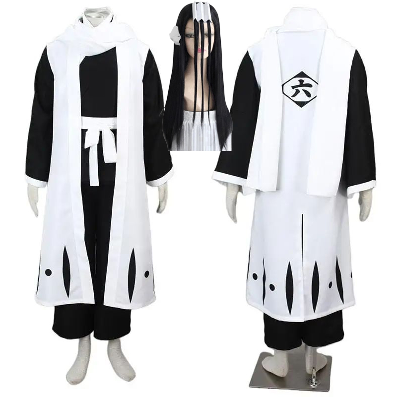 Kuchiki byakuya cosplay lixívi - Anime Cosplay Bleach avaliação e preço