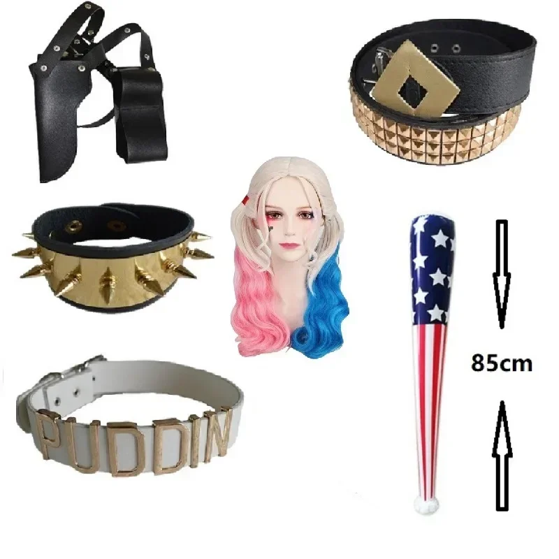 Zelfmoord Fantasias de Cosplay - Anime Harley Quinn Cosplay avaliação e preço