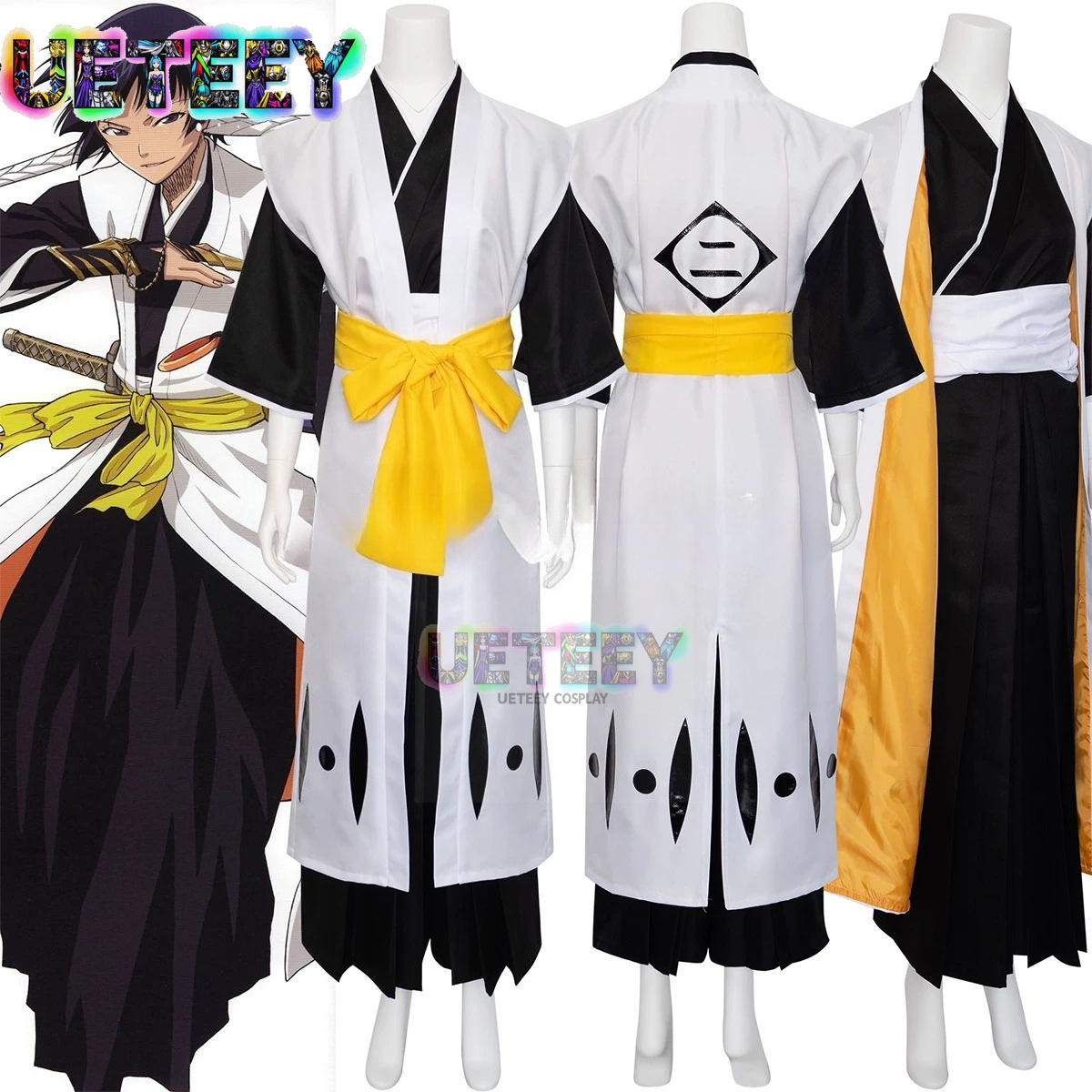 UETEEY COS Fato de Cosplay do  - Anime Cosplay Bleach avaliação e preço