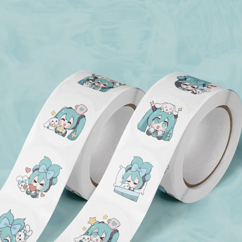 Adesivos Estéticos Ins de Hats - Anime Cosplay Miku avaliação e preço