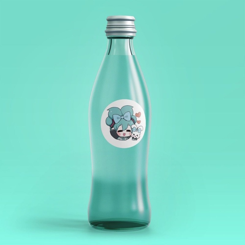 Adesivos Estéticos Ins de Hats - Anime Cosplay Miku avaliação e preço