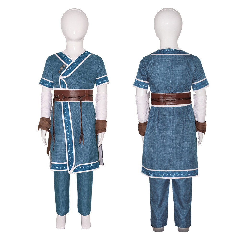 Fantasia de Cosplay Aang Katar - Anime Cosplay Netflix avaliação e preço