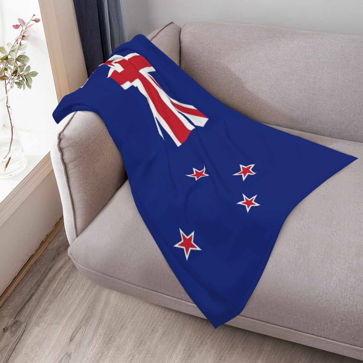 Edredom com a bandeira da Nova - Anime Cosplay New Zealand avaliação e preço