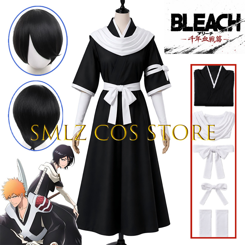 2026 TYBW Rukia Cosplay Kuchik - Anime Cosplay Wigs avaliação e preço
