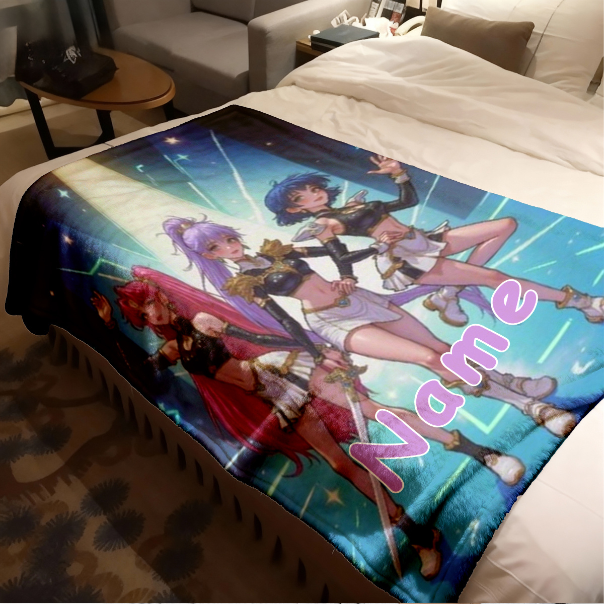 Cobertor Personalizado de Anim - Anime Cosplay Girl Name avaliação e preço