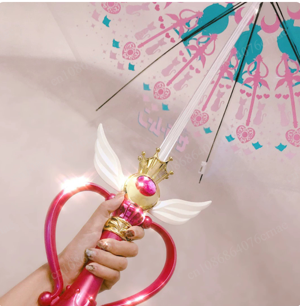 Guarda-chuva Transparente de A - Sailor Moon Wand avaliação e preço